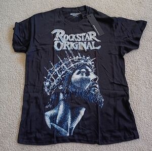 Rockstar Original T Shirt Black Size:Large